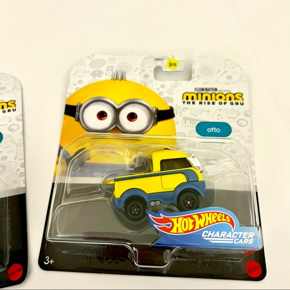 Rare Hot Wheels Minions The Rise of Gru Bundle Collection of 1-6 NEW!!! - Picture 5 of 8